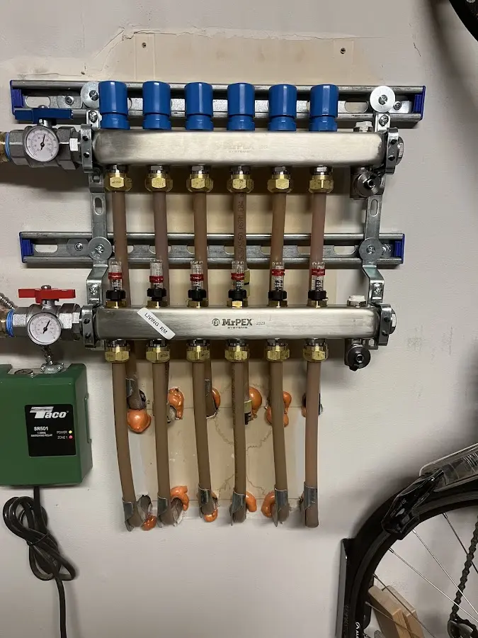 Plumber performing Leak Detection at a residential property in Punta Gorda